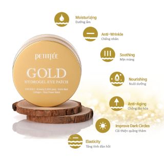 Mặt nạ mắt Petitfee Gold Hydrogel Eye Patch