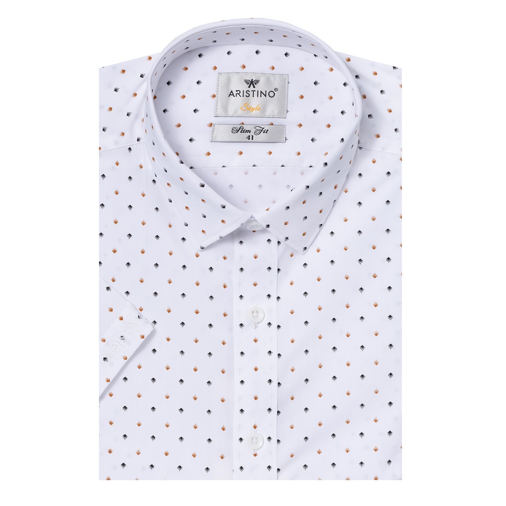 Áo sơ mi ngắn tay Aristino ASS544S8 | BigBuy360 - bigbuy360.vn