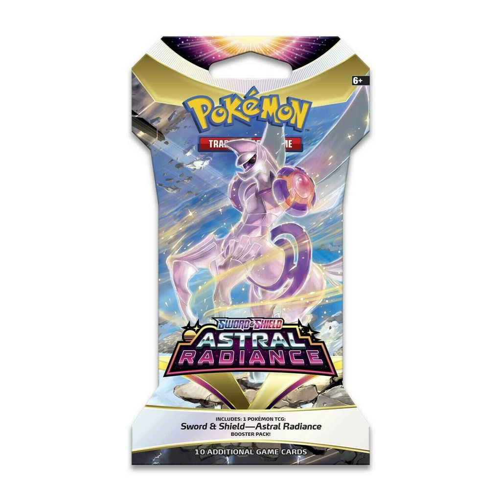 (Hàng sẵn) MỘT PACK GÓI LẺ Thẻ Pokemon TCG Sword & Shield Astral Radiance Chính Hãng Dạng vĩ nén special