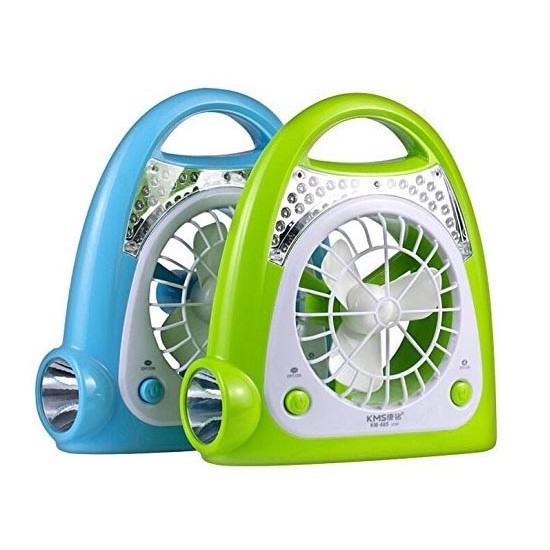 Quạt sạc mini đa năng tích hợp đèn pin, đèn led