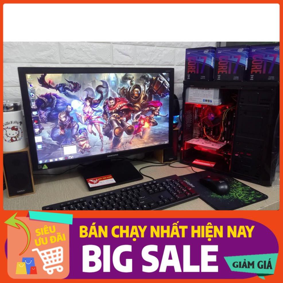 HÀNG CHÍNH HÃNG -  BỘ MÁY TÍNH BÀN CHƠI PUBG Mb GTA V LOL CF Siêu Bền | BigBuy360 - bigbuy360.vn