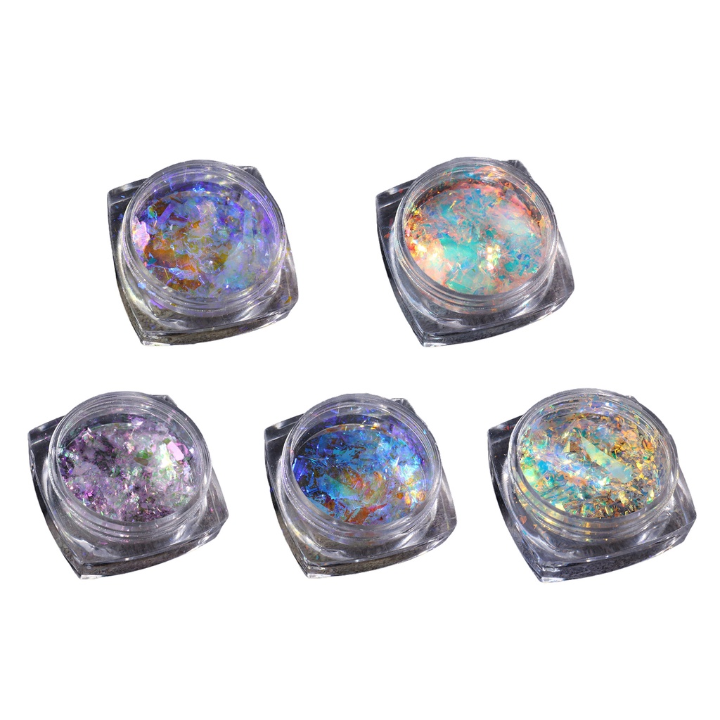 [JENN] 1 Hũ Kim Tuyến Lấp Lánh Trang Trí Móng Tay Nghệ Thuật Cho Nữ