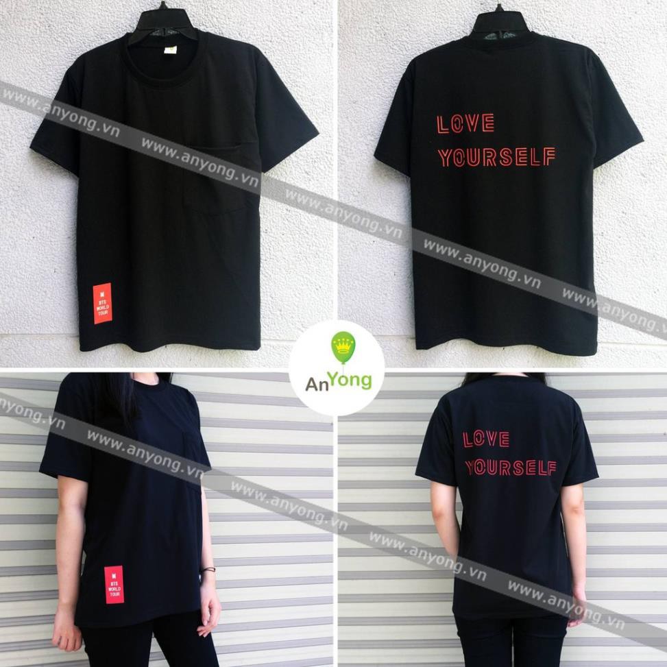 HOT- Áo thun BTS Love Yourself TOUR - áo đẹp