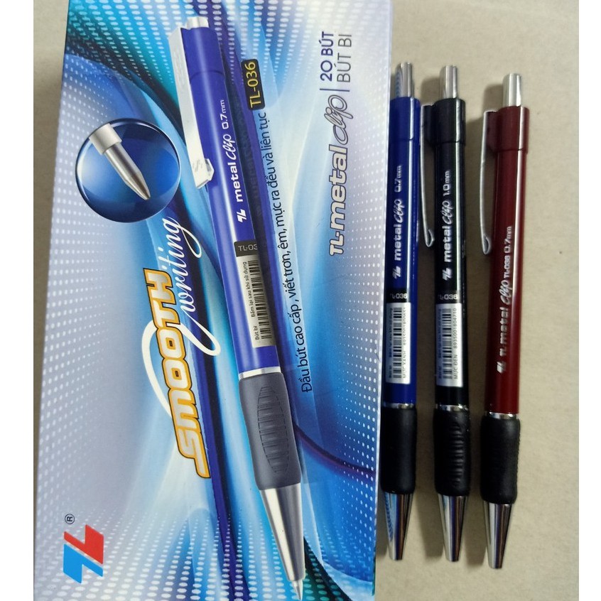 Bút bi mã 036 ngòi bút 0.7mm ( 20 cây/ hộp)