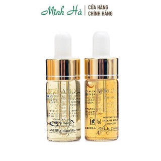 Set 2 chai Serum chống lão hóa Bergamo Luxury Gold Collagen & Caviar