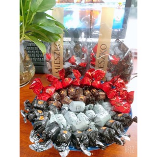 Kẹo sô cô la nhân Chery rượu Nga  Mix date T8/2024