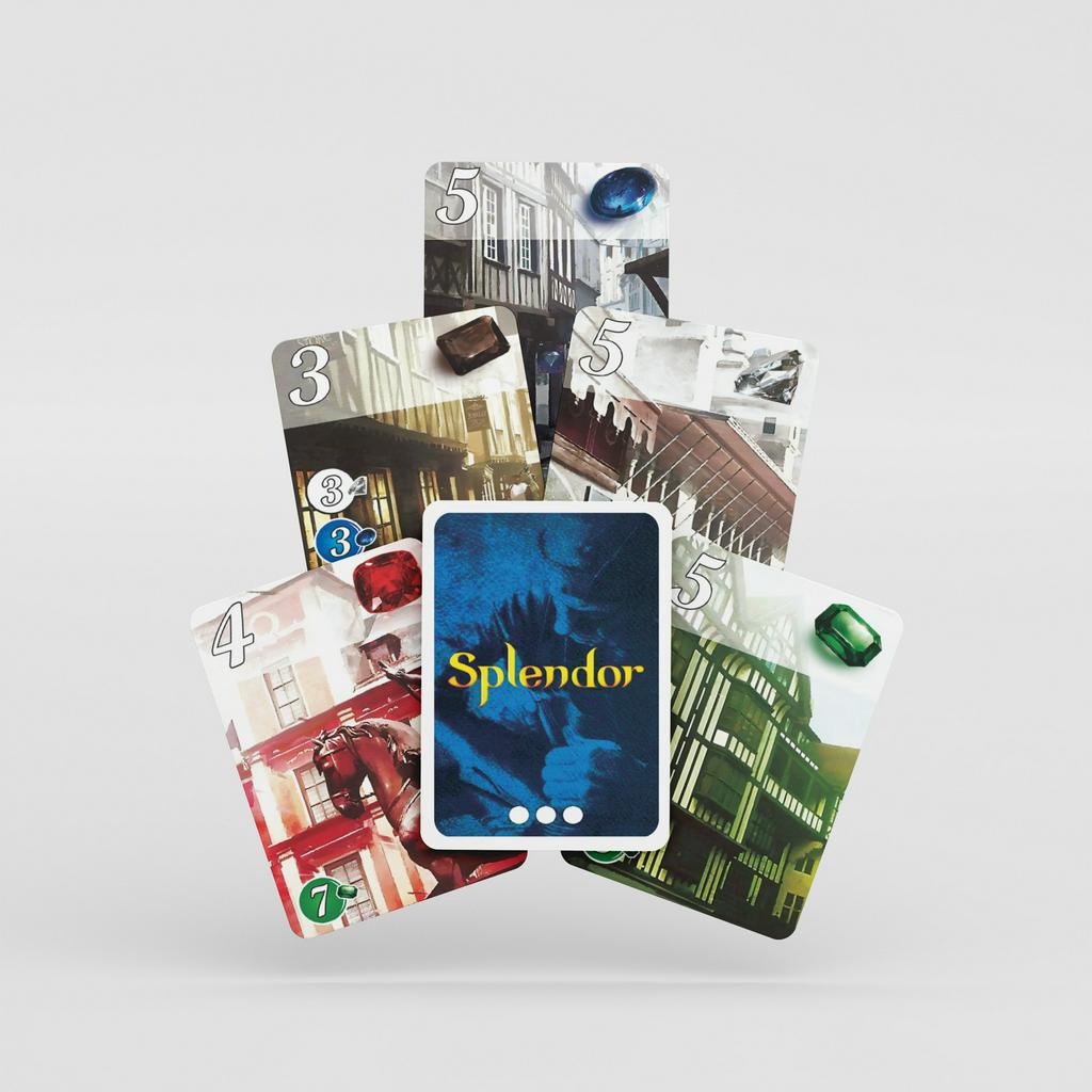 Bài Board Game Splendor Chip giấy Cứng việt hóa 100% Độc Đáo