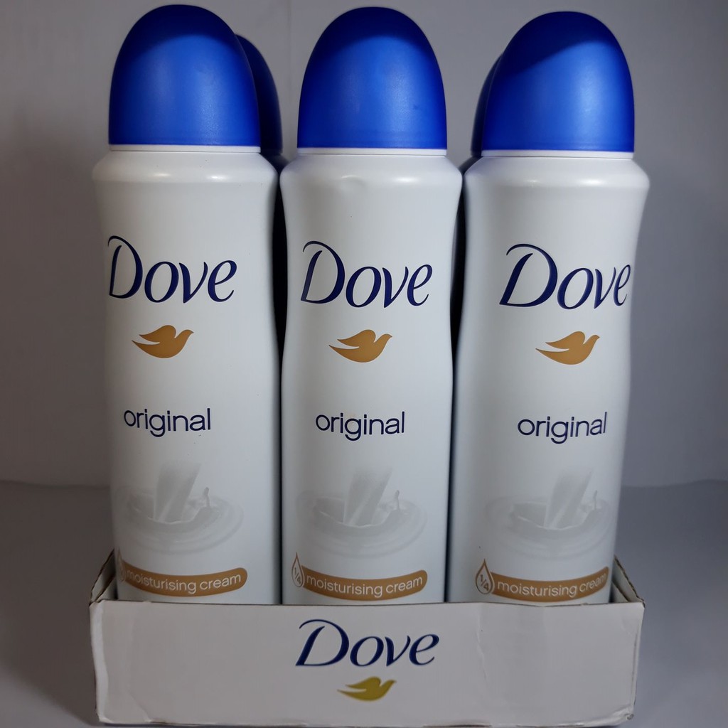 Xịt khử mùi toàn thân Dove pure 150ml