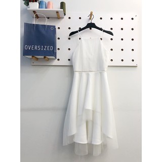 Đầm trắng dự tiệc trắng dáng xòe sang trọng quý phái Lichi Dress