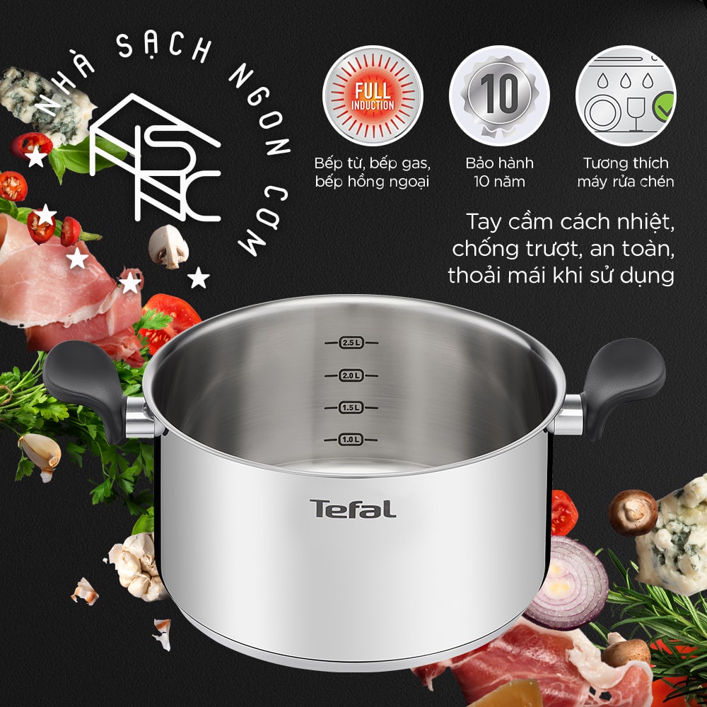 Nồi Tefal Primary 20cm, 3L - E3084435
