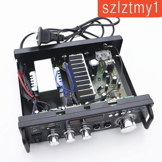 Thiết bị khuếch đại âm thanh bluetooth mini 600w 12v 110v màn hình lcd