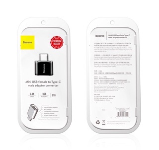Jack chuyển Micro USB sang USB TypeC 3.1 Baseus