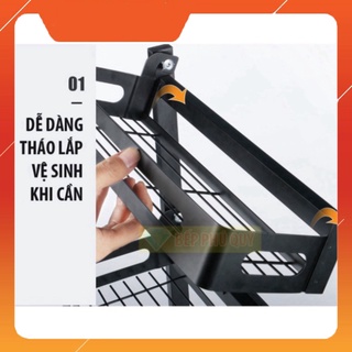 Kệ gia vị inox 2 tầng sơn tĩnh điện - Kệ đựng gia vị 2 tầng, 3 tầng cao cấp khanhcao1771