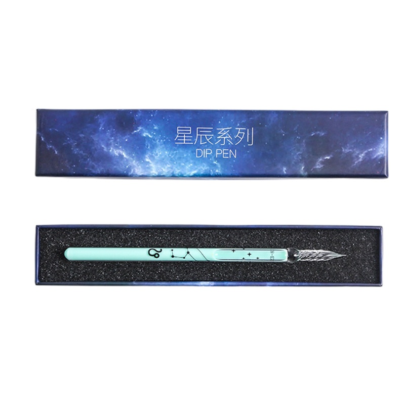 Seng Bút Chấm Mực Bầu Trời Sao Pha Lê Độc Đáo Cho Bạn Bè Famliy