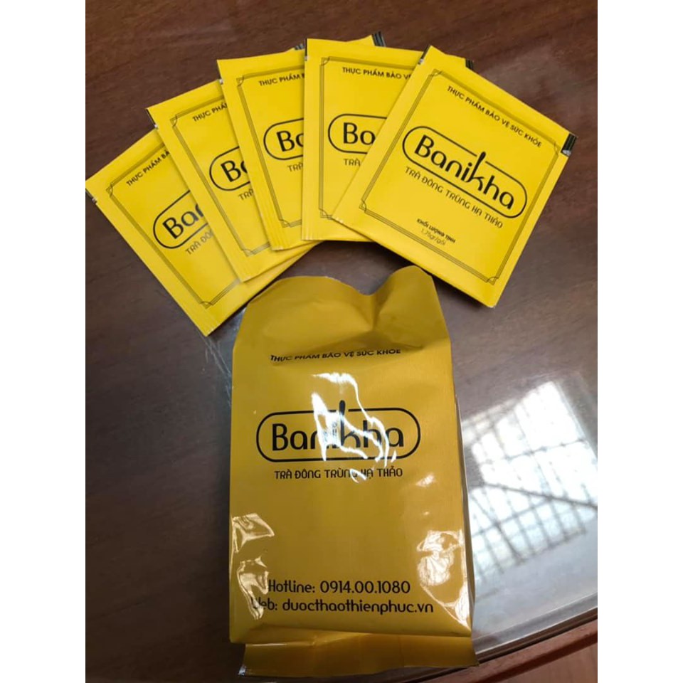 Trà Đông Trùng Hạ Thảo Banikha Thiên Phúc Hộp 20 Gói