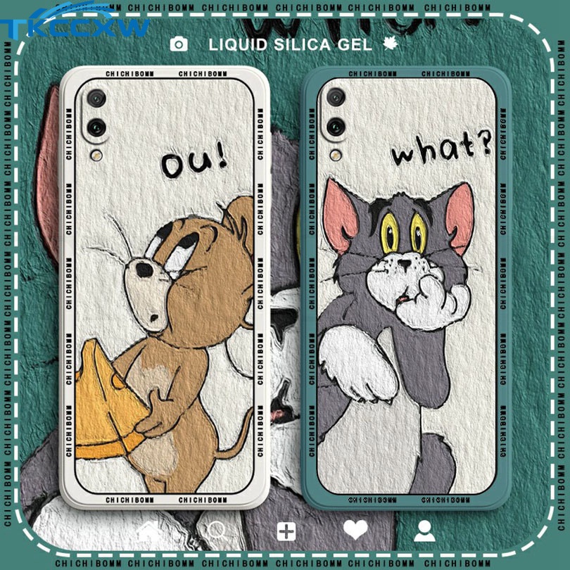 Ốp Điện Thoại Silicon Chống Sốc Họa Tiết Hoạt Hình Cho Huawei Nova 3i Nova 4e Nova 7i Nova 5T Y7A Y9S Y6P Y7 Pro 2019
