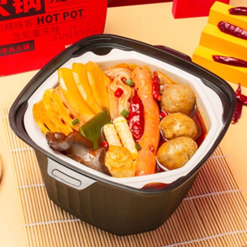 Lẩu tự sôi trùng khánh 4 vị Hot Pot - Lẩu tự sôi môi Trùng Khánh 390gr siêu ngon | BigBuy360 - bigbuy360.vn