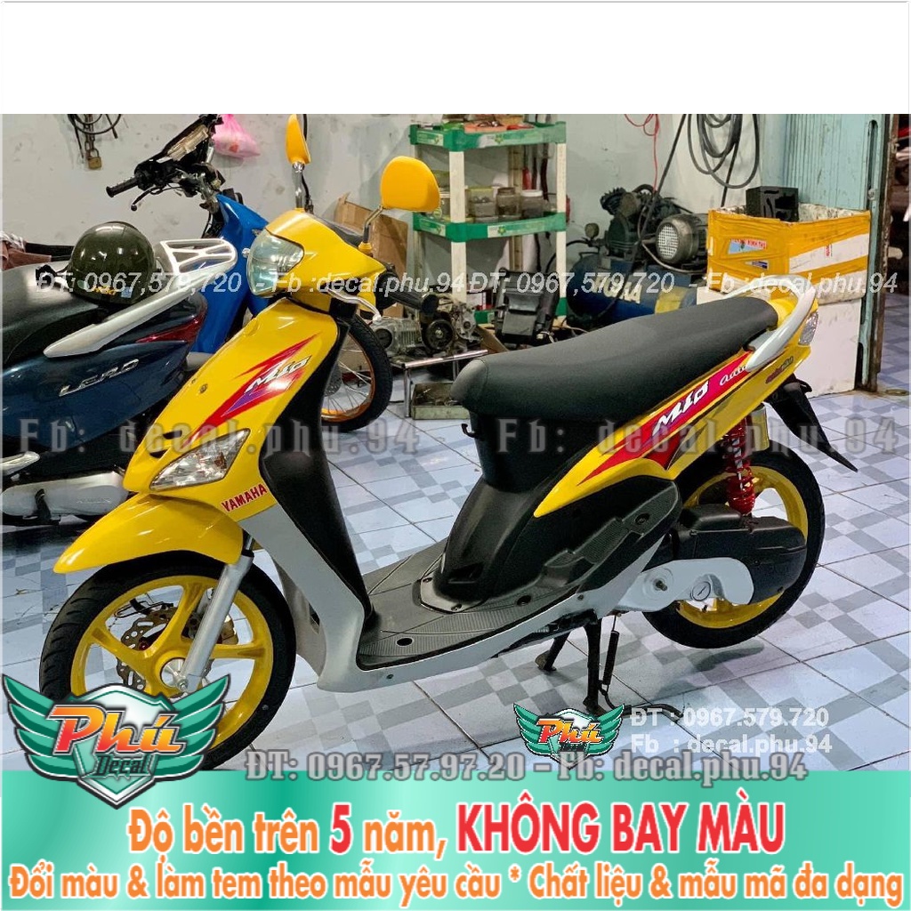 Tem rời Mio vàng đỏ (K) -1