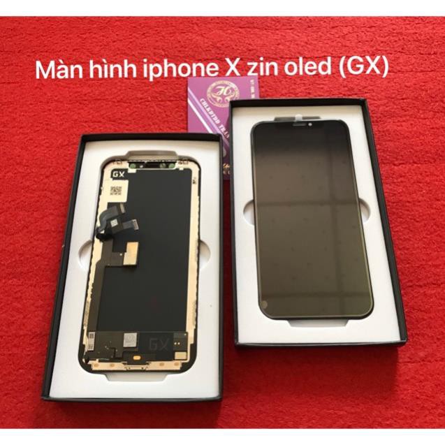 Màn hình iphone X zin oled (hiệu GX) full bộ - mới 100%- MẦU ĐẸP NHƯ ZIN | BigBuy360 - bigbuy360.vn