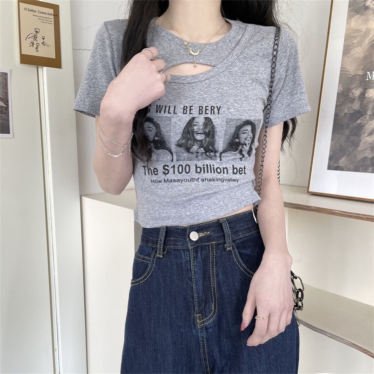 Áo Thun Nữ Ngắn Tay Cổ Tròn In Hình Thời Trang 2022 JL-TX-225