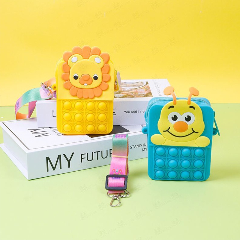 Pop It Đồ Chơi Fidget Spinner BằNg Silicon GiúP GiảM Stress Cho Trẻ Em