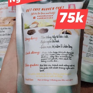 Bột Cà Phê Nguyên Chất Handmade