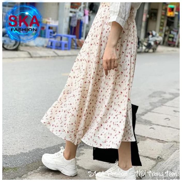 [Mã FAMAYWA giảm 10K đơn 50K] Chân Váy Voan Vintage Midi Dáng Dài 2 Lớp Nhiều Màu - SKA | BigBuy360 - bigbuy360.vn