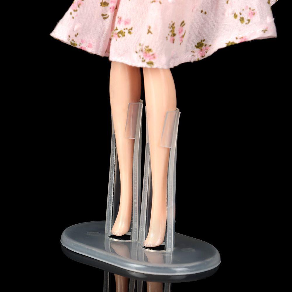 Set 5 Giá Đỡ Đồ Chơi Búp Bê Trong Suốt