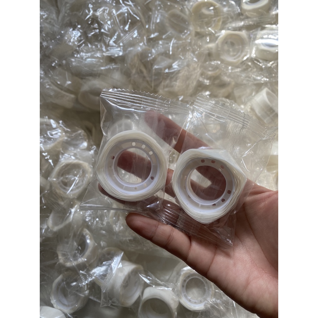 Băng silicon - băng keo silicol tạo fan - dụng cụ nối mi thúy hà