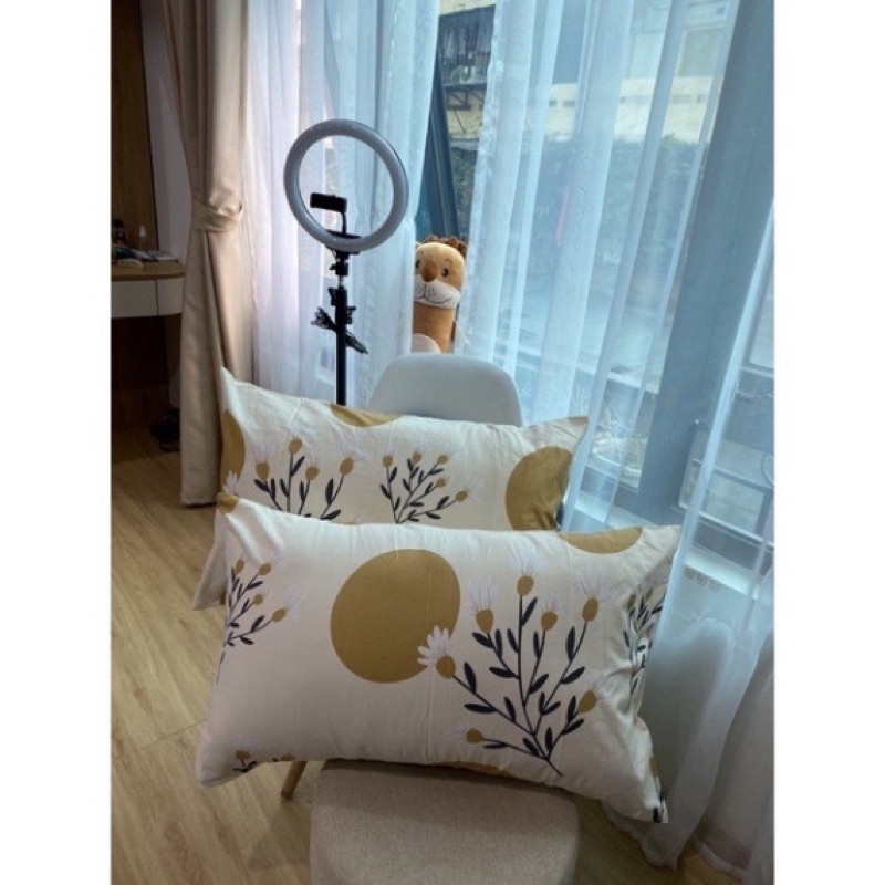 1 chiếc Vỏ Gối cotton poly size 50x70