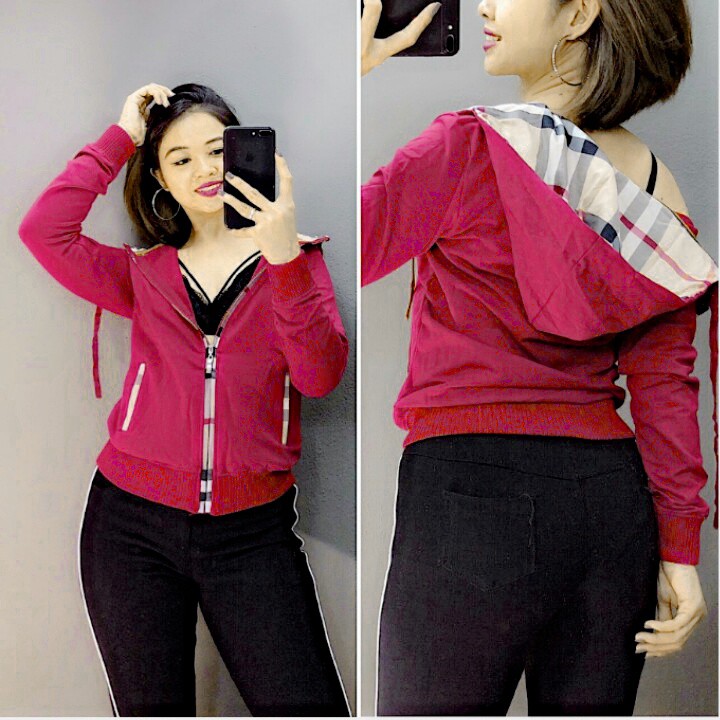 [S03] Áo khoát nữ thun da cá chống nắng tản nhiệt G sọc tay rất hot cute