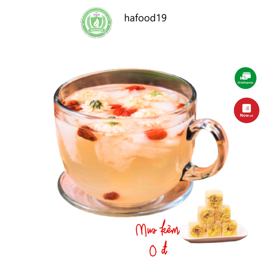 Trà hoa cúc kỷ tử phèn hafood, giúp thanh nhiệt , giảm stress