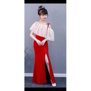 đầm dạ hội bé gái (ảnh, video thật)