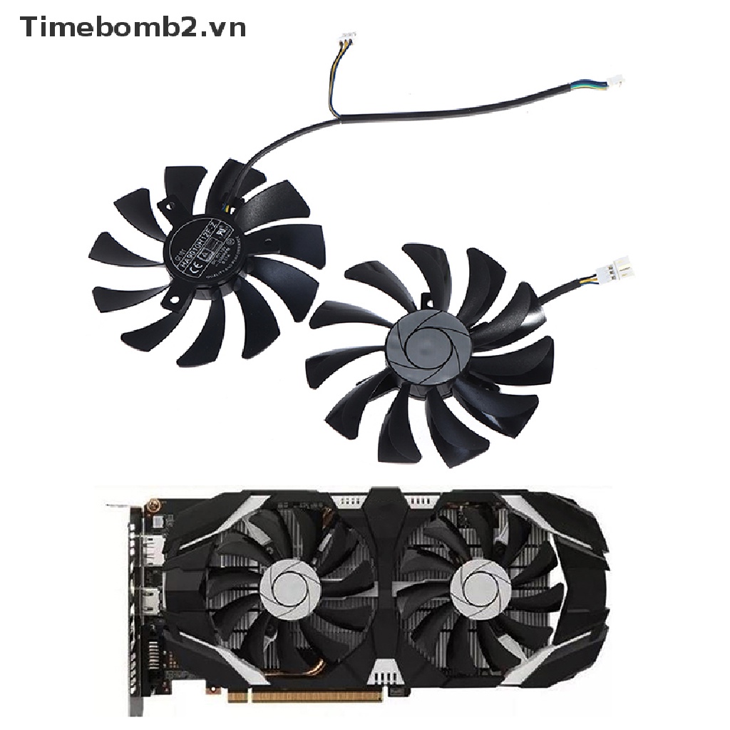 Quạt Tản Nhiệt 2 85MM 4Pin Cho MSI GTX 1060 6G GTX 960