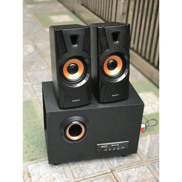 Loa Bluetooth Bosston T3500-BT 2.1- Led RGB