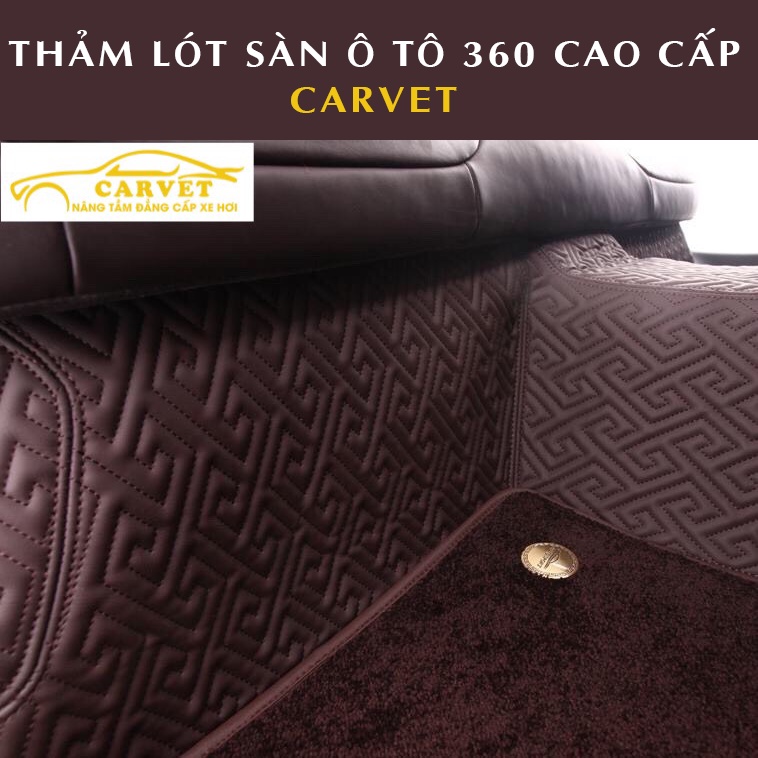 Thảm lót full sàn ô tô 360 Honda CRV 2012-2017, thảm trải sàn xe hơi da Nappa không mùi, phủ kín sàn xe