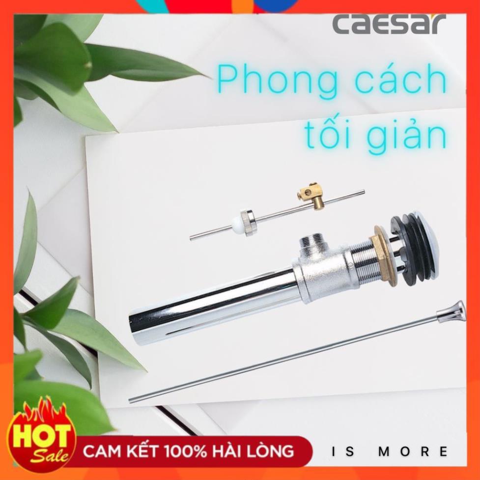 Bộ Xả Ty (Xả giật) Lavabo - BF603 CAESAR (Xi phông) chính hãng