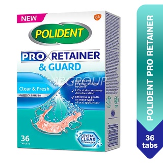 Image of Polident Pro Retainer & Guard Cleanser, 36s
