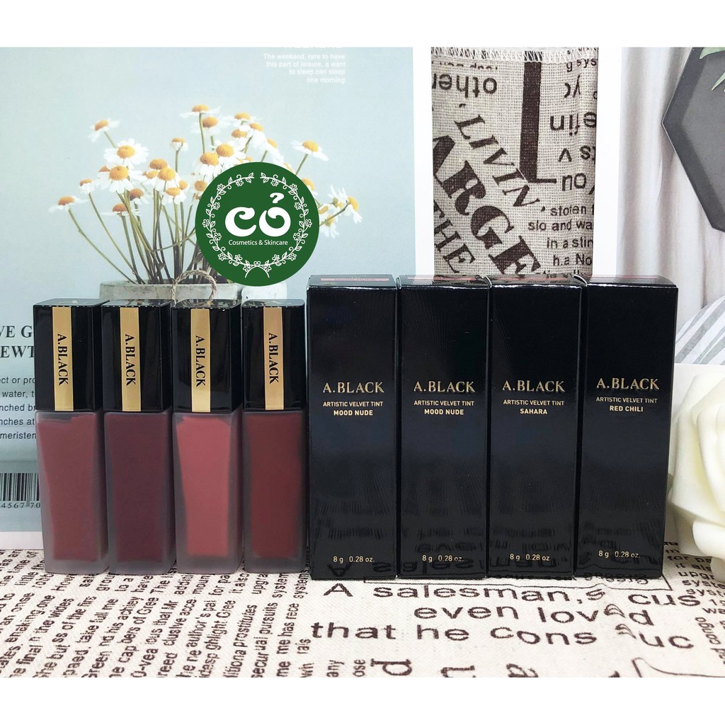 Son Kem Lì Mịn A. Black Artistic Velvet Tint | BigBuy360 - bigbuy360.vn