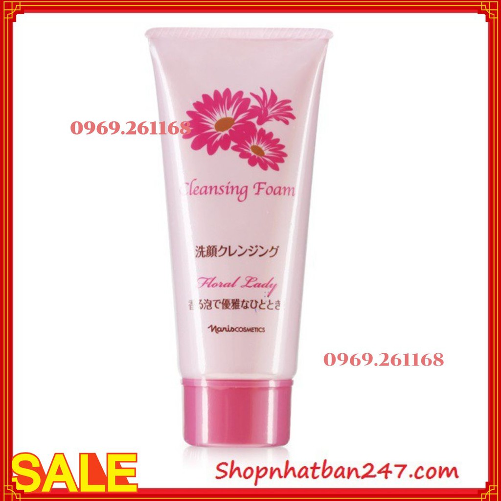 [Hàng chính hãng] Sữa rửa mặt Naris Floral Lady Cleansing Foam 80g - 100% Authentic