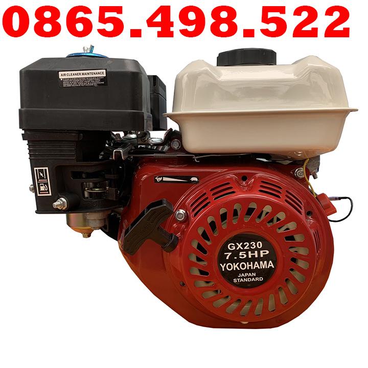 Máy Nổ – Động Cơ Xăng 7.5HP Yokohama GX230 Tua Chậm