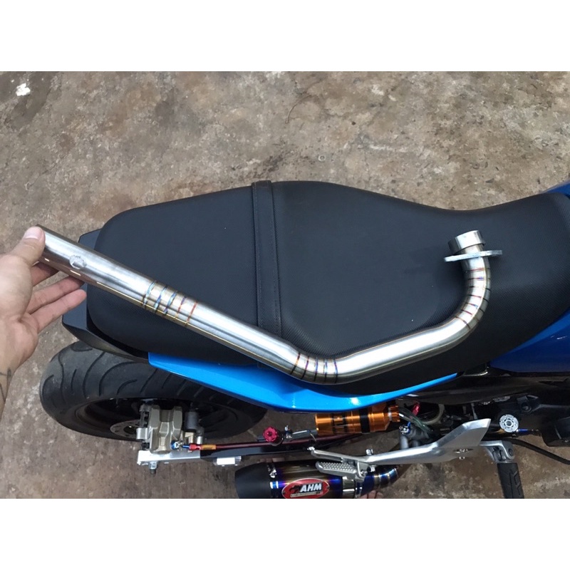 cổ inox 304 ex 135 gắn bô zin