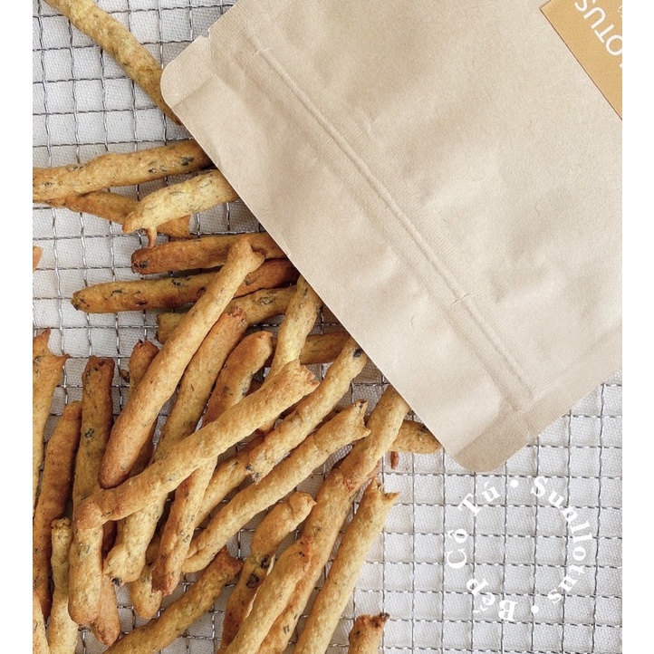 Bánh Qui Mặn Ăn Kiêng  - 250GR Bánh Qui Que