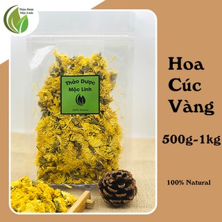 1kg Trà hoa cúc vàng khô cao cấp thơm đẹp chất lượng cao| Thảo Dược Mộc Linh