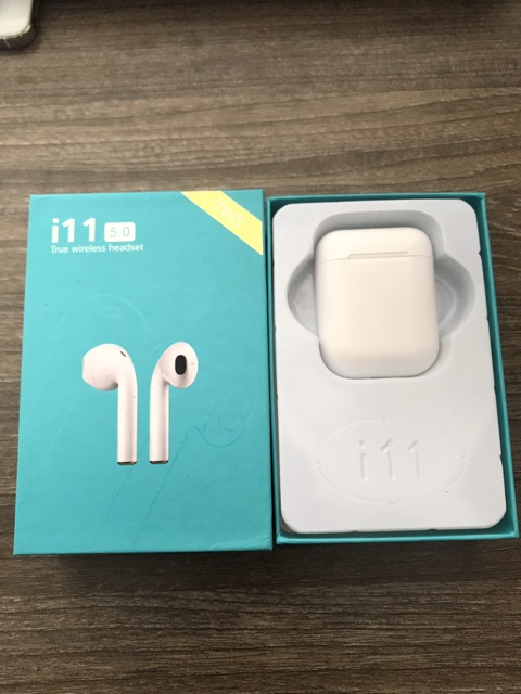 Tai Nghe Airpod Bluetooth 5.0 Không Dây I11 Tws Stereo Super Bass [Hàng Cao Cấp] tặng kèm túi bảo vệ silicon | BigBuy360 - bigbuy360.vn