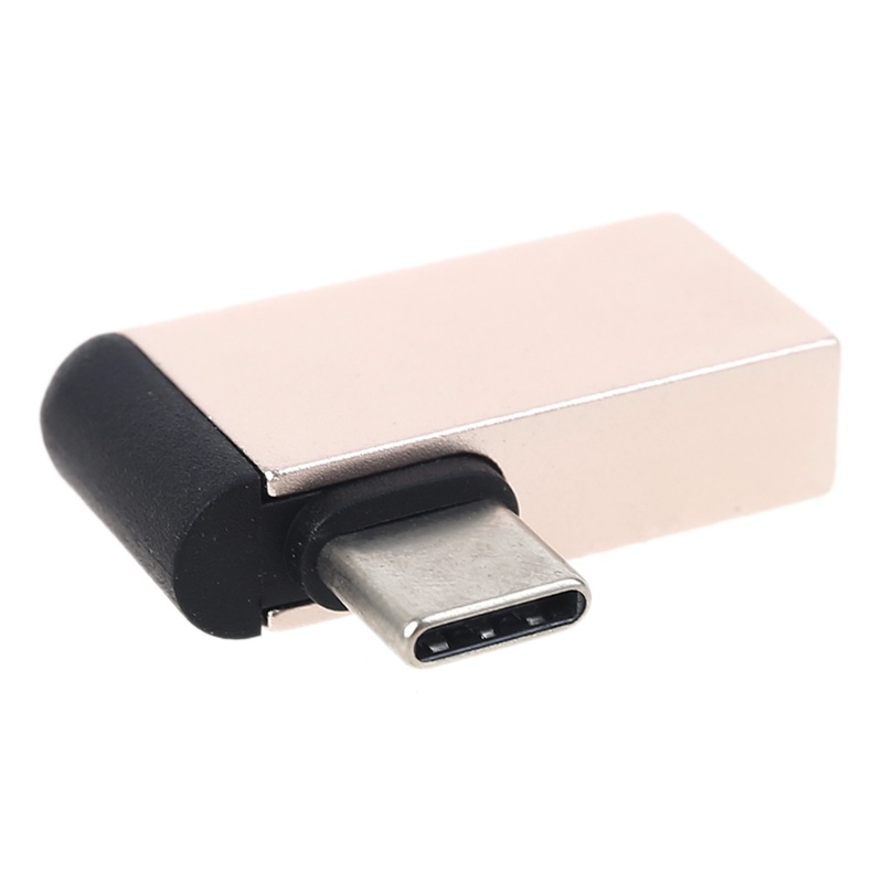 Đầu Chuyển Đổi Usb C Sang Usb 3.0 Otg 90 Độ Bằng Kim Loại Cho Macbook Laptop - Samsung Hua-Wei Tablet Điện Thoại Di Động