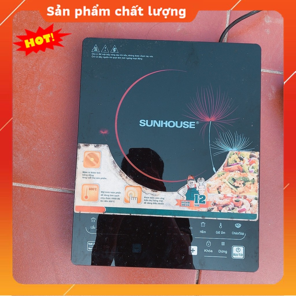 🔥Sản Phẩm Tốt🔥Bếp Từ Cũ Sunhouse Đơn Và Các Hãng Khác Đã Qua Sử Dụng Còn Tốt Bảo Hành 3 Tháng