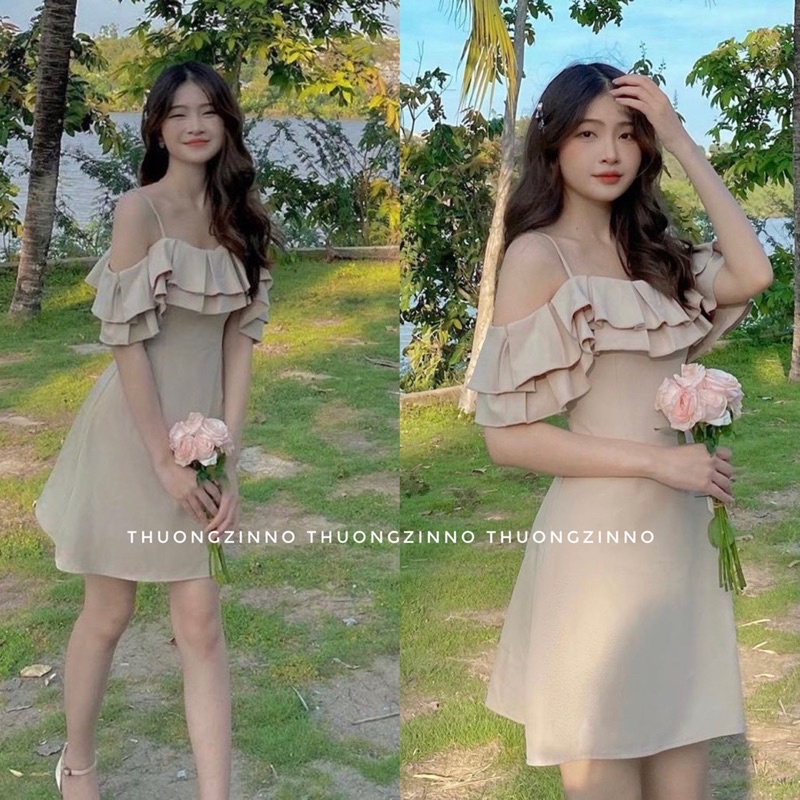 [Ảnh thật/Video]ĐẦM DẠO PHỐ LALALY NHẸ NHÀNG NỮ TÍNH ĐẦM DỰ TIỆC QUYẾN RŨ