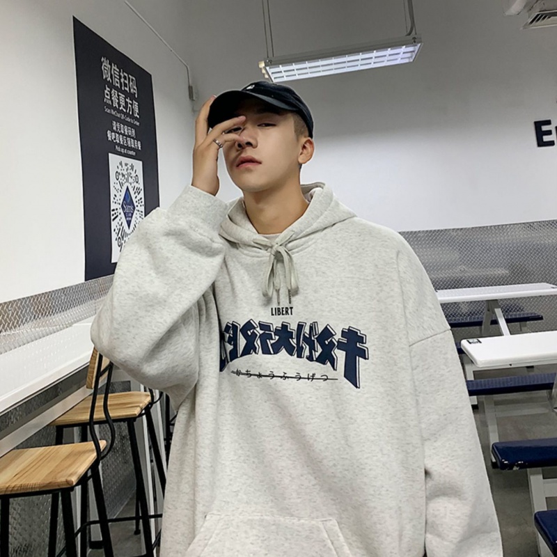 Áo Hoodie Dáng Rộng Thời Trang Phong Cách Hàn Quốc Dành Cho Nam | BigBuy360 - bigbuy360.vn