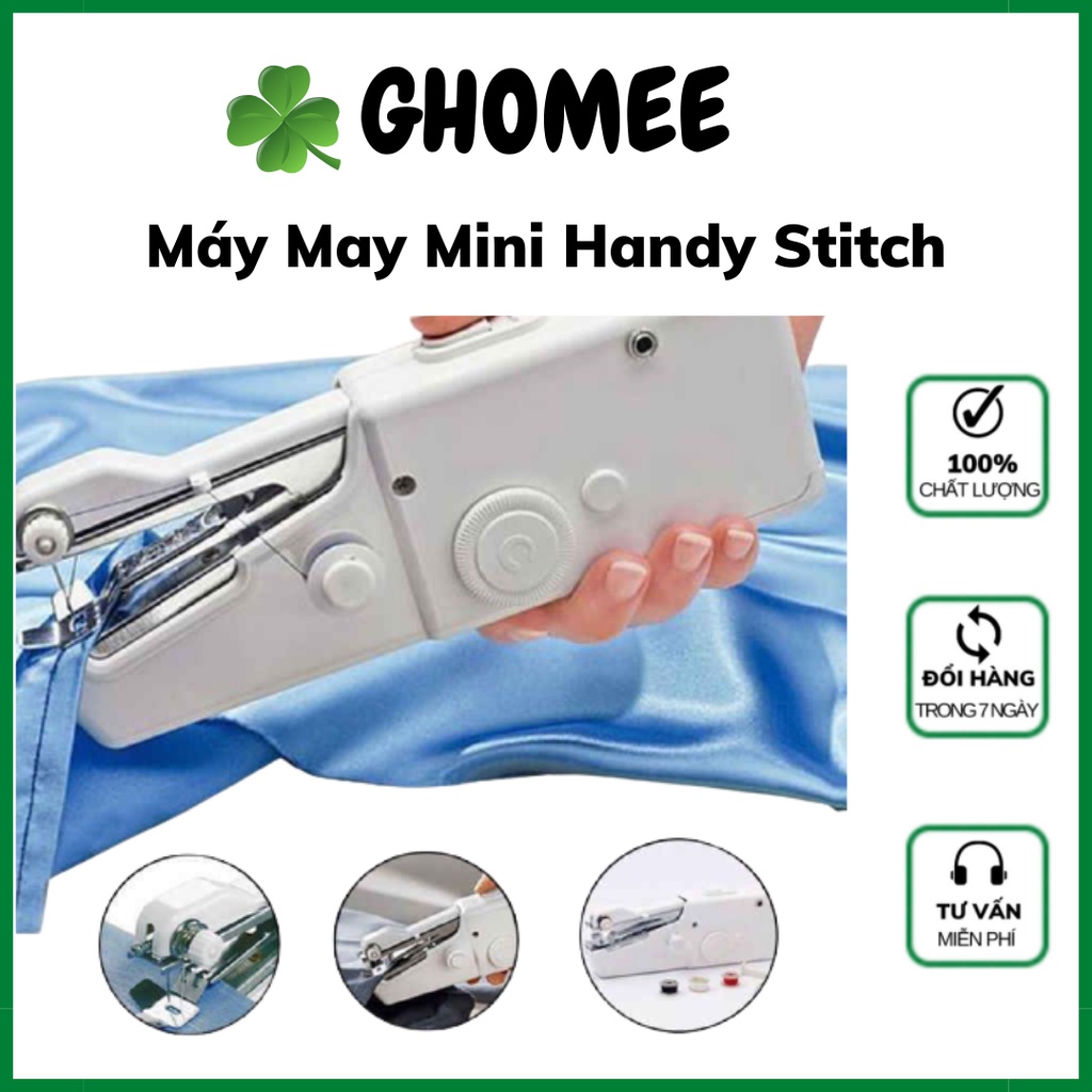 Máy Khâu Mini Cầm Tay - Máy May Mini Handy Stitch Nhỏ Gọn Tiện Dụng